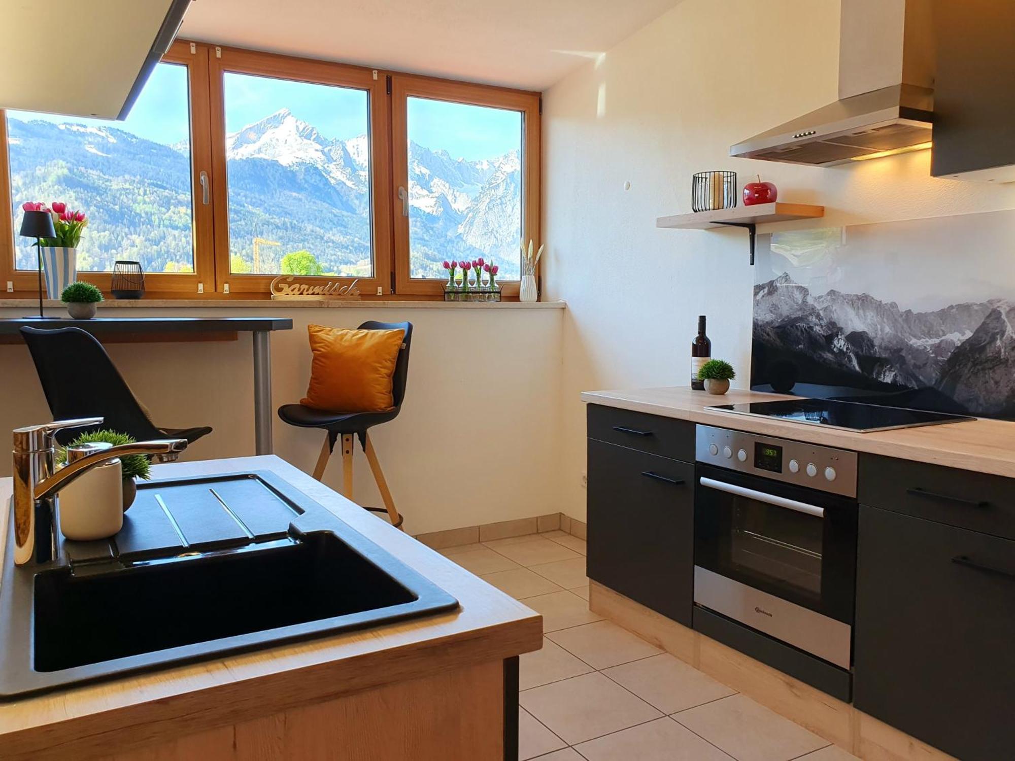Ferienwohnung Gipfelpanorama Garmisch-Partenkirchen járás Kültér fotó