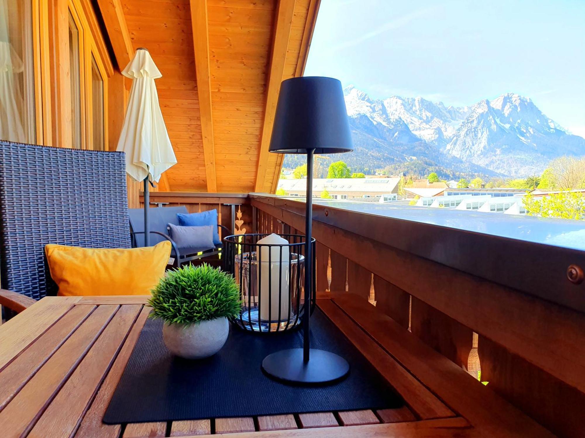 Ferienwohnung Gipfelpanorama Garmisch-Partenkirchen járás Kültér fotó